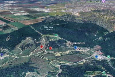Teren intravilan de 100000 mp, în Poiana Brașov