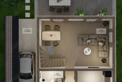 Casă cu 4 camere cu Teren 400 Mp în Central - 11
