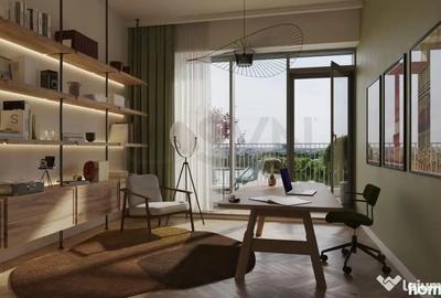 Apartament cu 2 camere semidecomandat în Nord