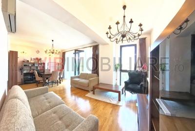 Apartament cu 3 camere semidecomandat, mobilat în Kiseleff