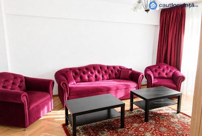 Apartament cu 3 camere decomandat, mobilat în Unirii