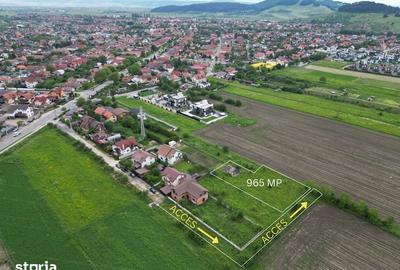 Teren de 965 mp, în Sânpetru