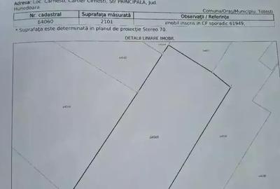 Teren de 2100 mp, în Cârnești - 1