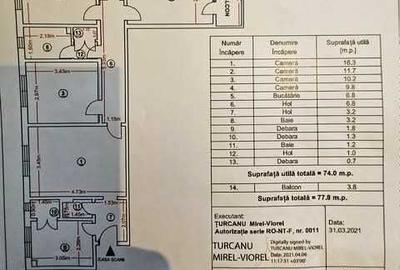 Apartament cu 4 camere în Precista - 1