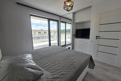 Apartament cu 3 camere semidecomandat, mobilat în Florești - 8