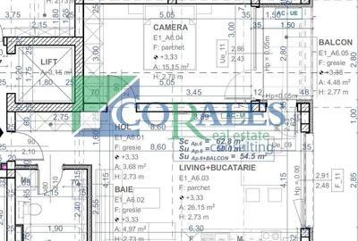 Apartament cu 2 camere decomandat în Șagului - 13