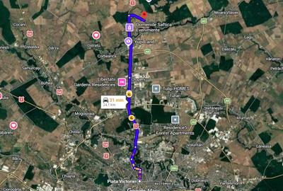 Casă individuală cu 4 camere cu Canalizare în Balotești - 12