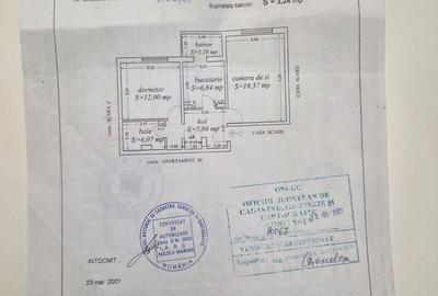 Apartament cu 2 camere decomandat în Central