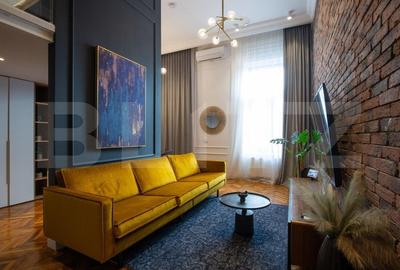Afacere la cheie! Apartament tip loft, lux, 50 mp, Ultracentral