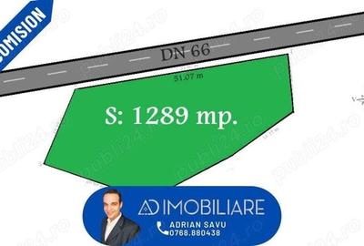 Teren de inchiriat cu deschidere 50 ml , situat in Targu-Jiu Teren de inchiriat cu deschidere 50 ml , situat in Targu-Jiu - 1