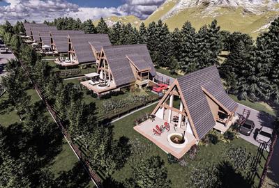 Casa noua in faza de proiect | A-frame | ideala investitie | Rasnov - 1
