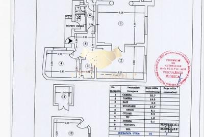 Apartament cu 3 camere circular, mobilat în Calea Victoriei - 10