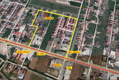 Teren Construcții intravilan de 677 mp, în Moșnița Nouă