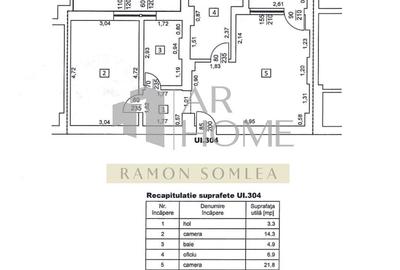 Apartament cu 2 camere în Bănești - 1