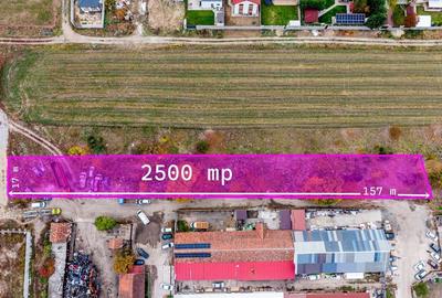 Teren de 2500 mp, cu posibilitate de parcelare în Bujac Arad - 1