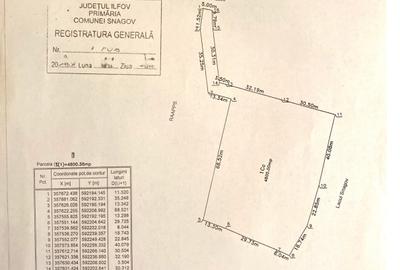 Teren 4800mp | Padurea Snagov | Deschidere larga la Lacul Snagov | Investitie - 9