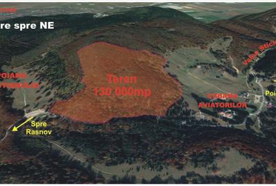 Teren Construcții intravilan de 130000 mp, în Poiana Brașov - 1