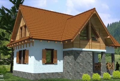 Duplex cu 5 camere cu Teren 1800 Mp în Sâncrăieni - 4