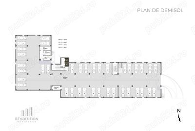 Apartament cu 2 camere decomandat în Republicii - 2