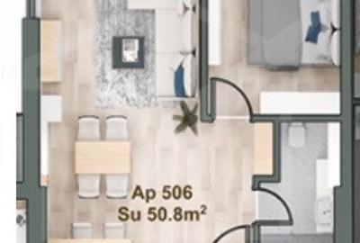 Apartamente  cu 2 camere, imobil nou, 51 mp, zona Gheorgheni-Iullius Mall, FSEGA - 2