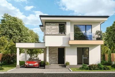 Casă cu 4 camere cu Teren 401 Mp în Corbeanca