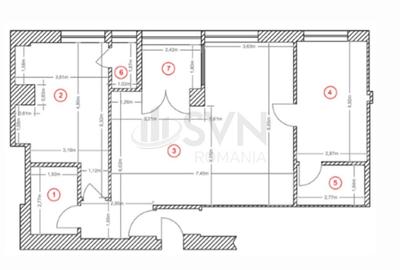 REA1025565 Apartament spatios 3 camere I Zona Herastrau - 12