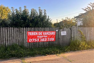 Teren de 1680 mp, în Miroslava - 3