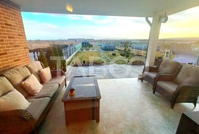 Casa moderna 5 camere piscina si curte de 464 mp de vanzare Sura Mica - 3