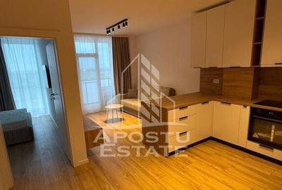 Apartament cu 2 camere semidecomandat în Torontalului