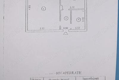 Vand apartament cu 1 camera Braila