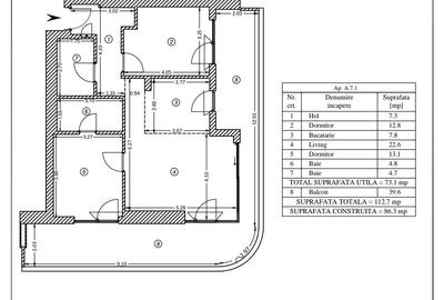 Apartament cu 3 camere în Floreasca - 2