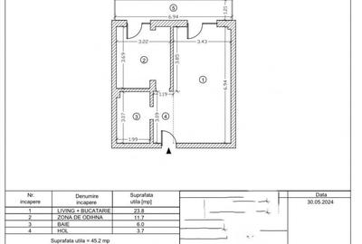 Apartament cu 2 camere in Tomis Plus-mobilat si utilat complet + loc de parcare - 6