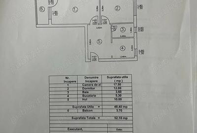 Apartament cu 2 camere decomandat în Central - 4
