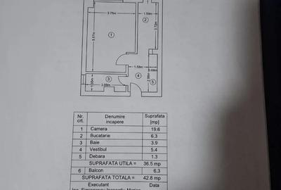 Garsonieră decomandată în Lujerului - 4