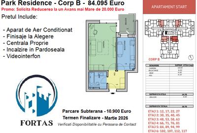 Garsonieră decomandată în Vest - 10