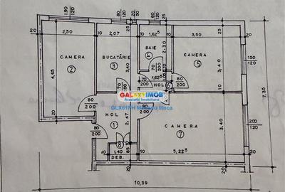 Apartament cu 3 camere circular, mobilat în Nord - 7