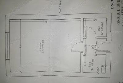 Vind garsoniera cf 3,22mp,etaj 4 4,comuna Agigea, jude?ul Constan?a, aproape de Mare, 18000euro