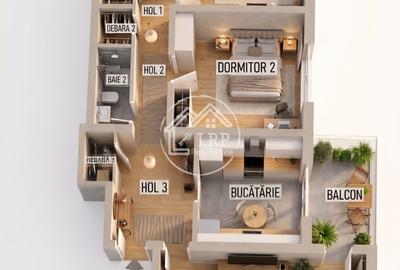 Apartament cu 3 camere decomandat, mobilat în Sebastian - 2