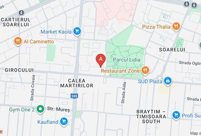 Apartament cu 2 camere semidecomandat în Girocului