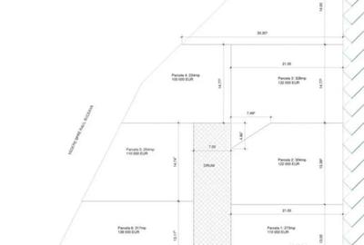 Teren de 1900 mp, în Central