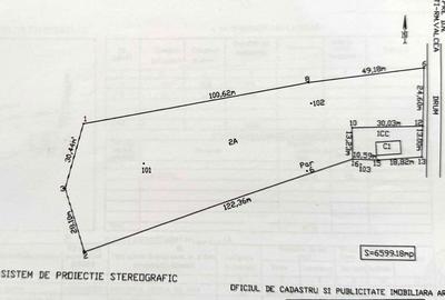 Teren de 10934 mp, în Morărești - 2
