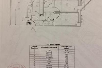 Apartament cu 3 camere decomandat, mobilat în Gară - 13