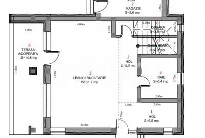 Duplex de vanzare 380mp teren liber 4 camere 2 bai 2 parcari Duplex de vanzare 380mp teren liber 4 camere 2 bai 2 parcari - 2