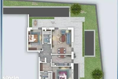 Apartament cu 3 camere decomandat în Industriilor - 2