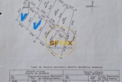 Teren Sabareni, intravilan 5600 mp , dezmembrat,  buna investitie - 3