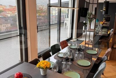 Apartament cu 4 camere semidecomandat, mobilat în 1 Mai - 17