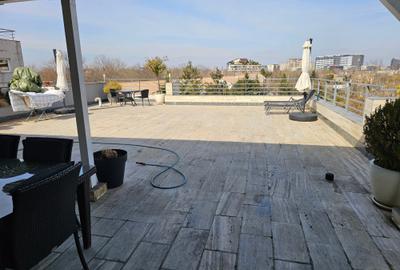 Penthouse cu 3 camere semidecomandat, mobilat în Herăstrău - 4