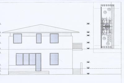 Branesti- Islaz, pret pentru toata proprietatea, doua vile duplex alaturate - 5