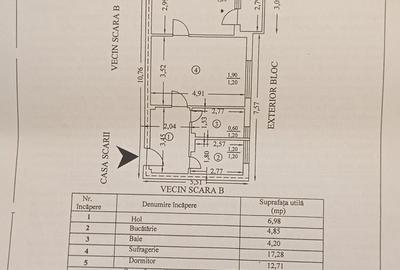 Apartament cu 2 camere nedecomandat în Vest - 3