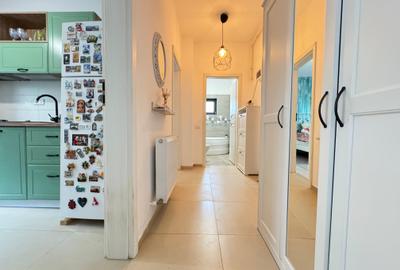 De inchiriat- 2 camere 44mp utili + 70mp gradina cu terasa + 2 locuri de parcare - 13